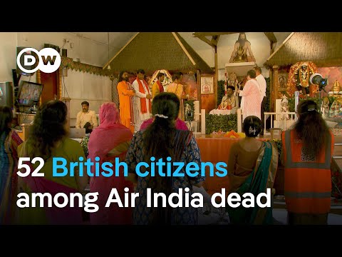 Indian community in London’s ‘Little Gujarat’ mourns Air India dead | DW News