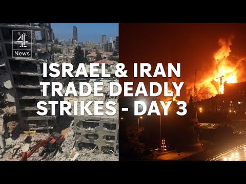 Iran-Israel conflict intensifies as new strikes kill over 100 – day 3