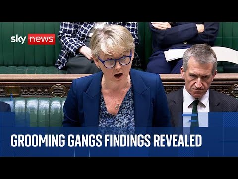 Home Secretary delivers a statement on grooming gangs report