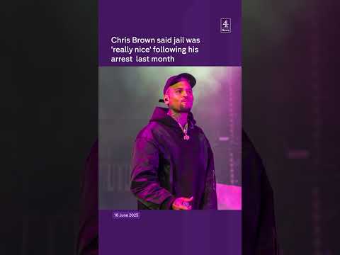 Chris Brown said jail was ‘really nice’ following his arrest for an alleged bottle attack last month