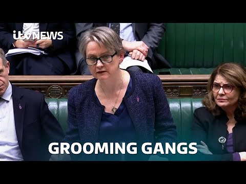 Home Secretary addresses Parliament to unveil grooming gangs review – Watch Live | ITV News
