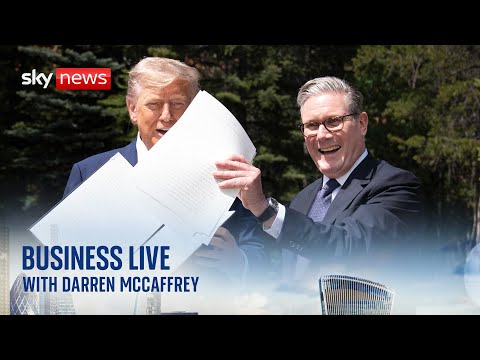 UK-US sign trade deal | Business Live with Darren Mccaffrey