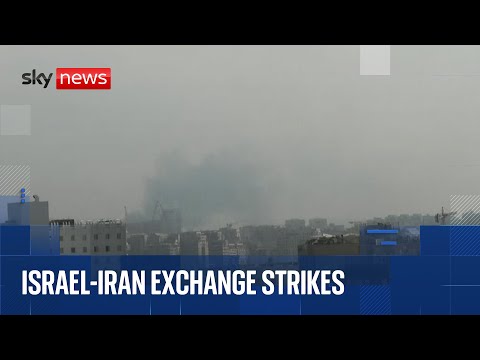 Israel-Iran conflict | Watch Sky News coverage and the Tel Aviv skyline