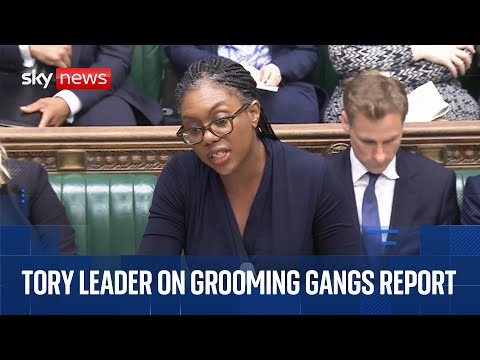 Kemi Badenoch speaks after grooming gangs report