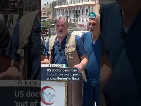 Dr. Mark Brunner says he’s witnessed ‘catastrophic’ amounts of suffering in Gaza #itvnews