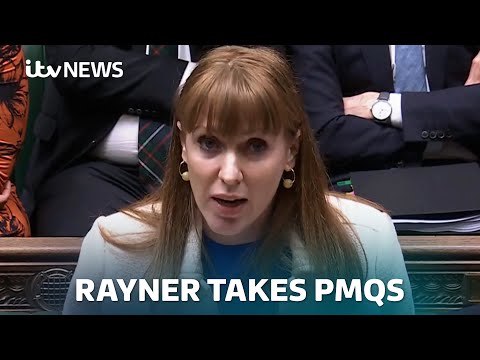 Angela Rayner takes PMQs up against Chris Philp – watch live | ITV News