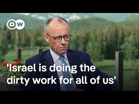 German chancellor Merz praises Israel’s strikes on Iran | DW News