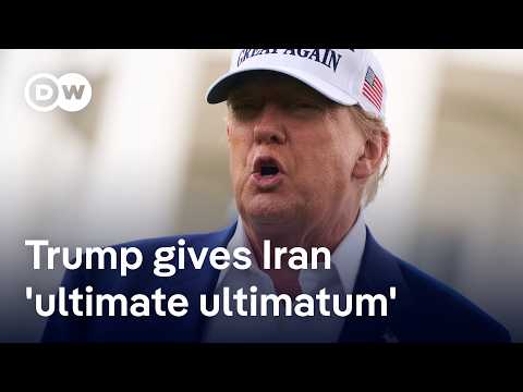 US President Trump on attacking Iran: ‘I may do it. I may not do it’ | DW News