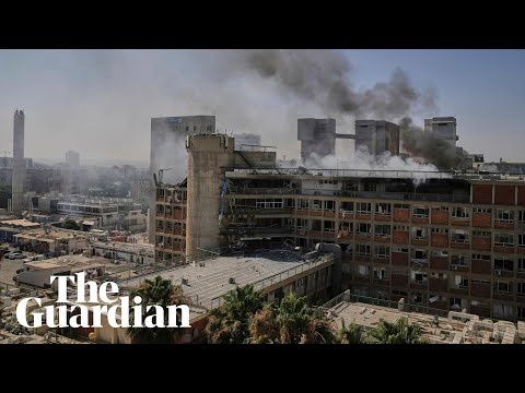 Iranian missile strike damages Israeli hospital