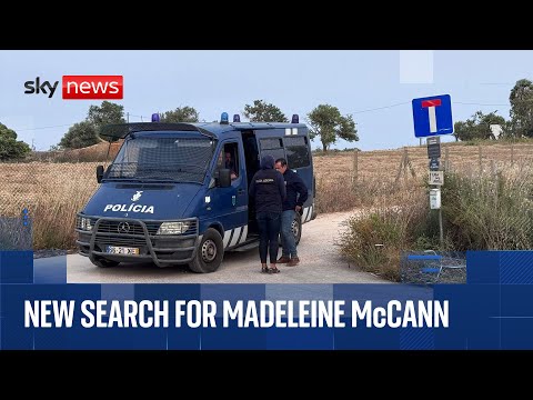 New police search for Madeleine McCann under way in Portugal