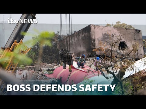 A week since the Air India disaster, the company’s boss defends the airline safety record | ITV News