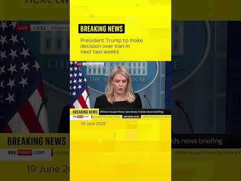 Trump reveals timeline on Iran attack decision