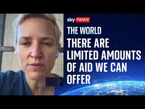Dr Rose: ‘There are very limited amounts of aid we can offer’