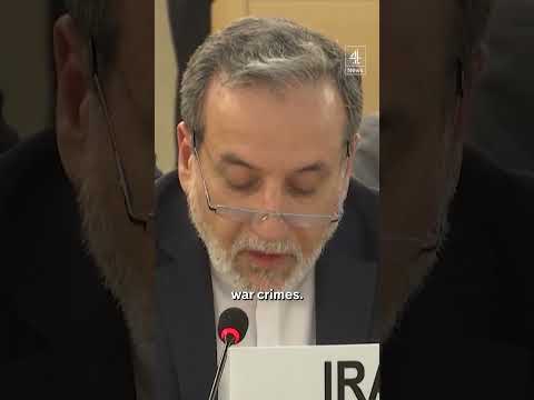 Israeli attacks are ‘grave war crimes’ – Iran FM