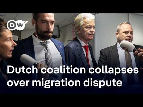 Netherlands: Geert Wilders’ far-right party withdraws from ruling four-party coalition | DW News