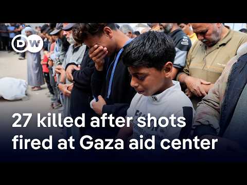 Gaza health ministry: At least 27 killed after Israeli shots at aid distribution site | DW News
