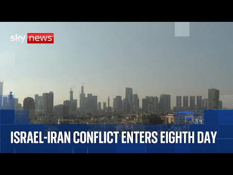 Israel-Iran conflict | Watch Sky News coverage and Israel skylines