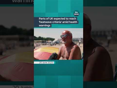 Parts of UK expected to reach ‘heatwave criteria’ amid health warnings| ITV News