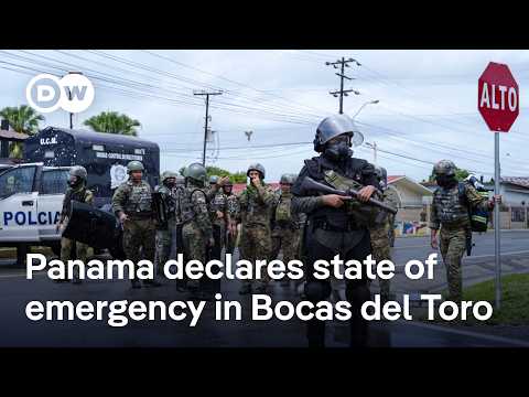 State of emergency: What’s behind the pension protests in Panama’s northwestern province? | DW News