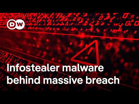 Billions of logins stolen in multiple data hacks over time now leaked in massive breach | DW News