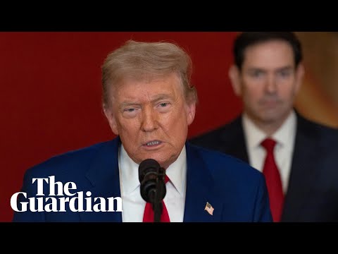 Iran must make peace or ‘future attacks will be far greater’, Trump says in address