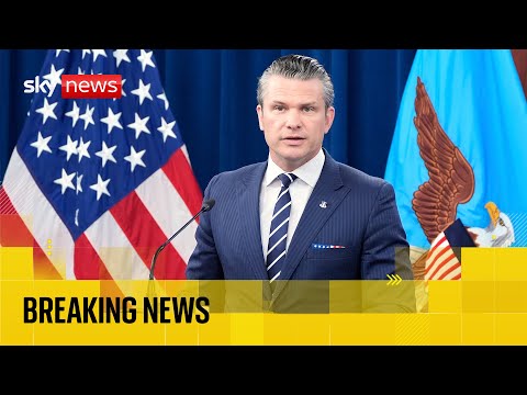 Pentagon briefing following US strikes on Iranian nuclear sites