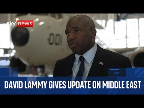 Foreign Secretary David Lammy updates MPs after US strikes on Iran
