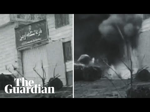 CCTV footage shows explosion at Tehran’s Evin prison