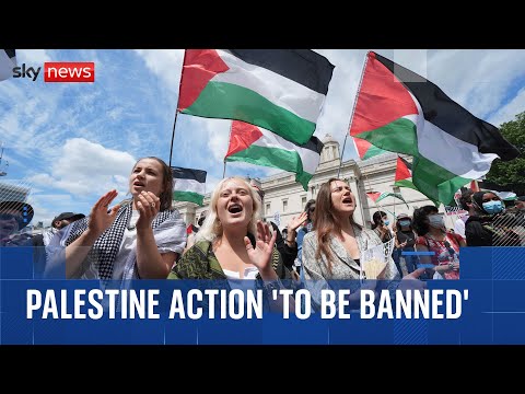 Palestine Action ‘to be banned’ as terror group, home secretary says