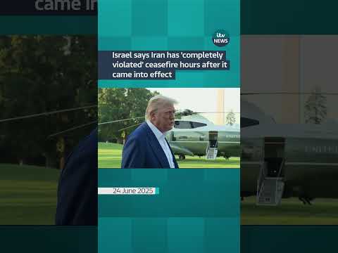 Trump: Israel and Iran ‘don’t know what the f*** they are doing’ #itvnews