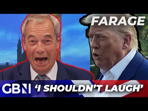 Nigel Farage in HYSTERICS over Donald Trump’s FURIOUS Middle East rant: ‘Hard not to laugh’