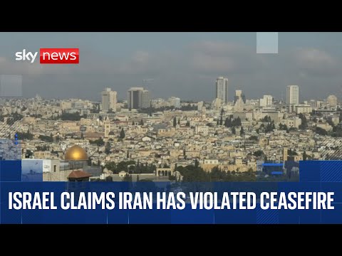 Israel orders strikes ‘in heart of Tehran’ | Watch full coverage on Sky News