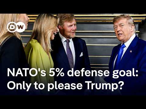 Are NATO members really serious about spending 5 percent of GDP on defense? | DW News