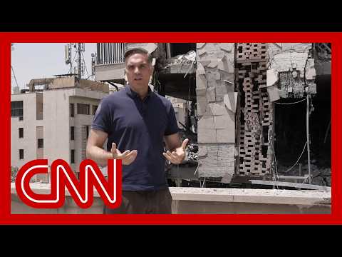 CNN goes inside Tehran building hit by an Israeli airstrike
