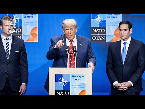 Trump on Iran strikes, Israel, and Nato defence spending – full speech