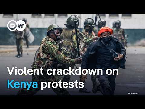 At least 8 killed in antigovernment protests in Kenya | DW News