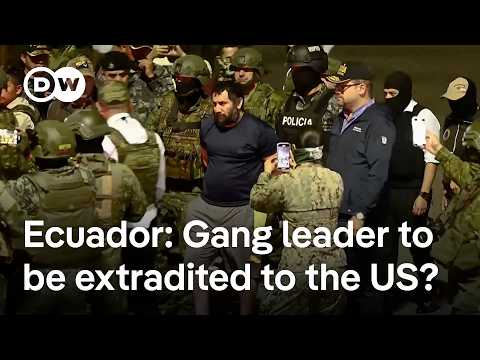 How Ecuador’s arrest of Los Choneros drug kingpin could boost Noboa’s tough-on-crime reputation