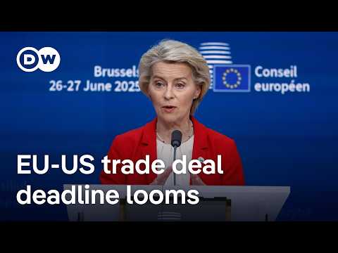 Merz pressures EU chief to make ‘quick and simple’ US trade deal, supports WTO alternative | DW News