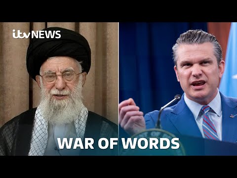 Iran and US trade words rather than bombs after competing narratives of America’s strikes | ITV News