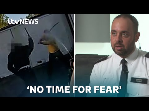 Inspector who was injured fighting Hainault attacker said there was ‘no time for fear’  | ITV News