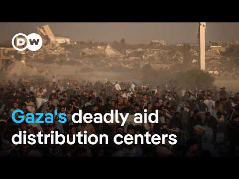 How Israel’s scarce aid distribution is pushing violence and anguish | DW News