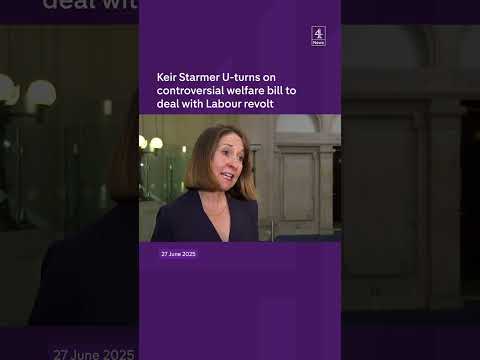 Starmer U-turns on welfare bill