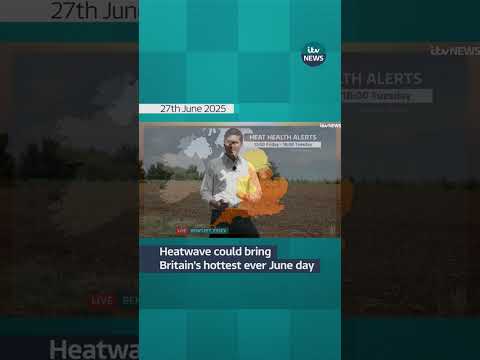 Heatwave could bring Britain’s hottest ever June day | ITV News