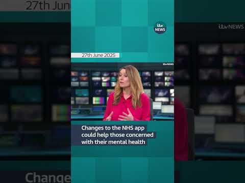 Patients concerned with their mental health could self-refer on the NHS app | ITV News