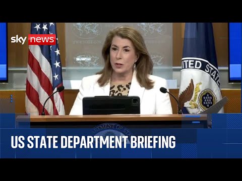 Gaza aid crisis dominates US State Department briefing