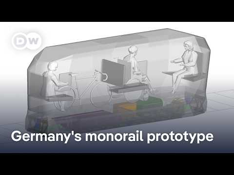 The Monocab: Is Germany’s monorail the public transport of the future? | DW News