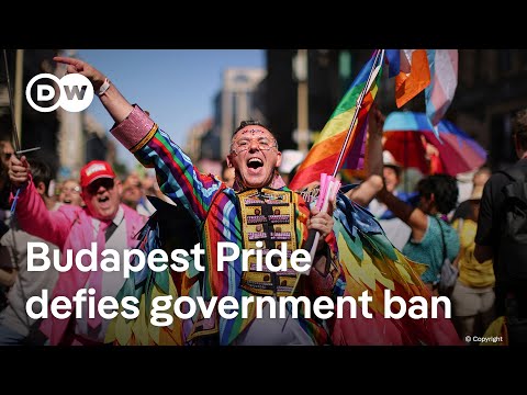 Thousands of LGBTQ activists took to the streets despite a ban by Hungary’s government | DW News