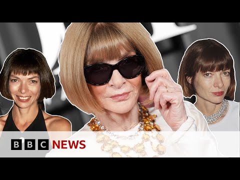 How Vogue’s Anna Wintour spent nearly 40 years at the cutting edge of fashion | BBC News