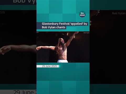 Glastonbury Festival ‘appalled’ Bobby Vylan chants | ITV News