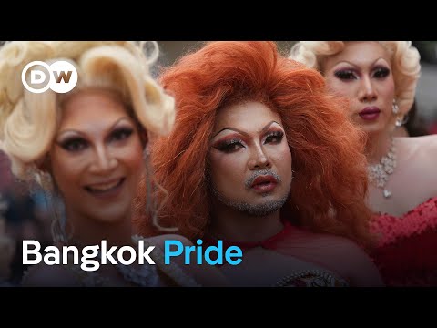 Thousands turn out for Bangkok Pride parade to celebrate same-sex marriage | DW News